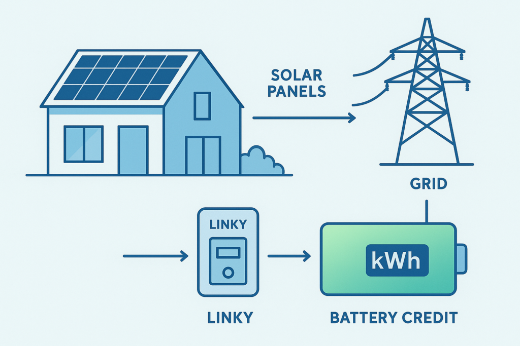 Batterie virtuelle solaire : fonctionnement, prix, rentabilité