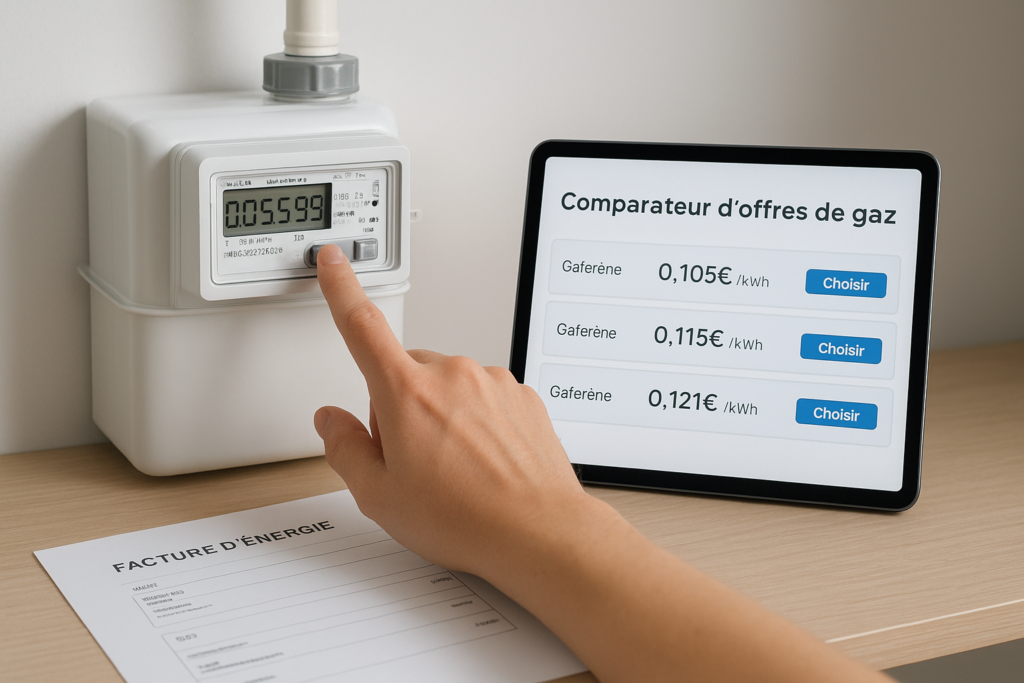 Changer de fournisseur de gaz : la démarche en 4 étapes